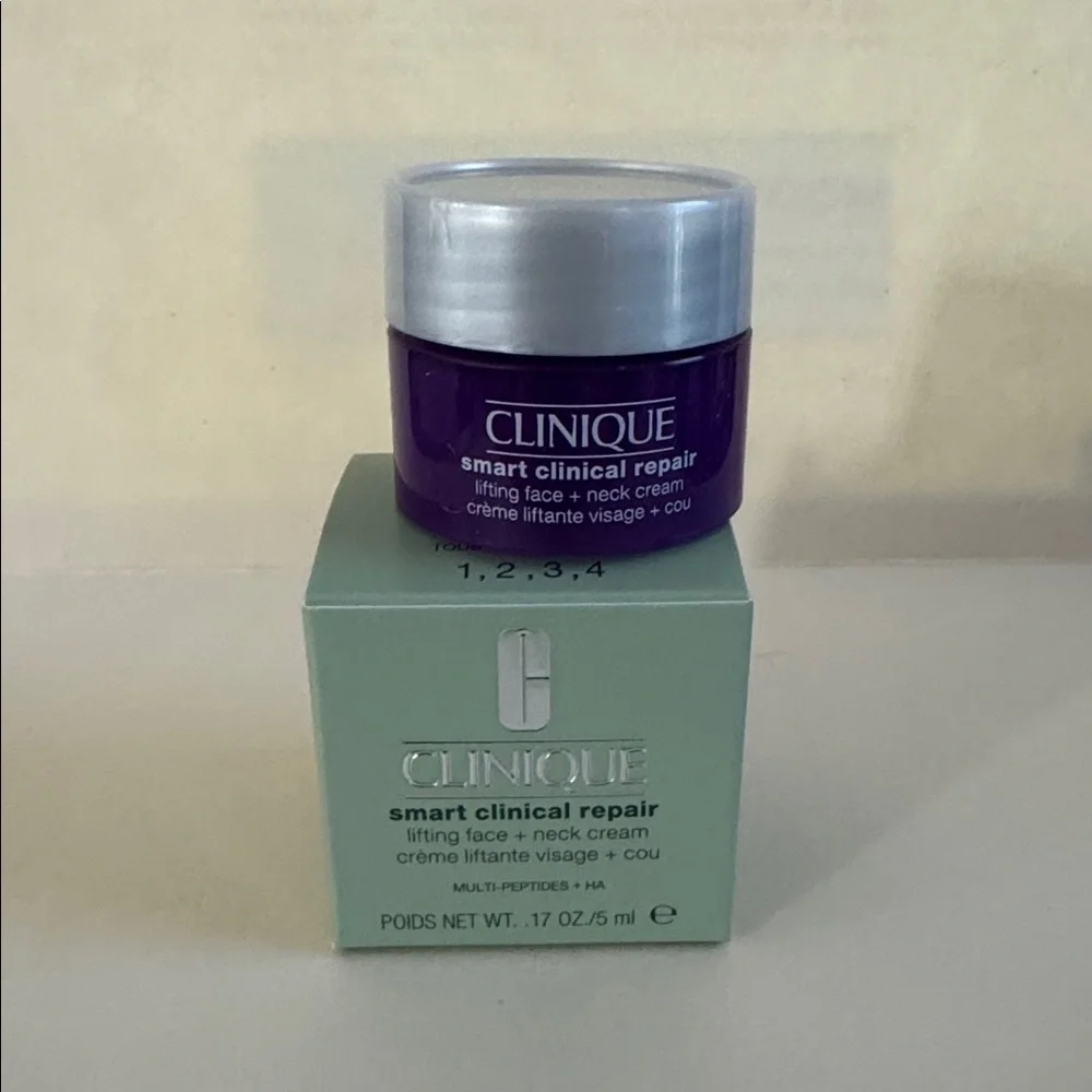 CLINIQUE Smart Clinical Repair Eye Cream Travel Size 0.17oz NIB
